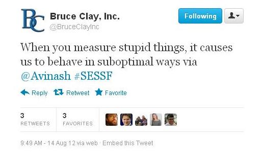 Bruce Clay Inc on Twitter Tweet